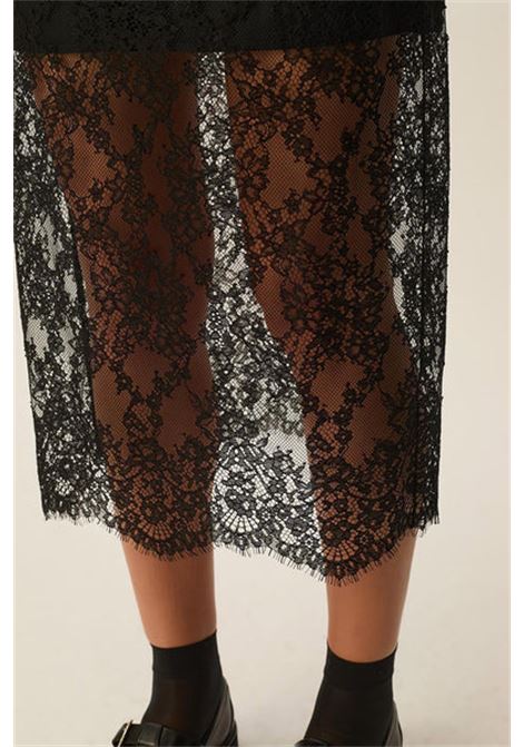 Des Petits Hauts Sanary Noir Cotton Lace Skirt Des Petits Hauts |  | 1H250434NOIR